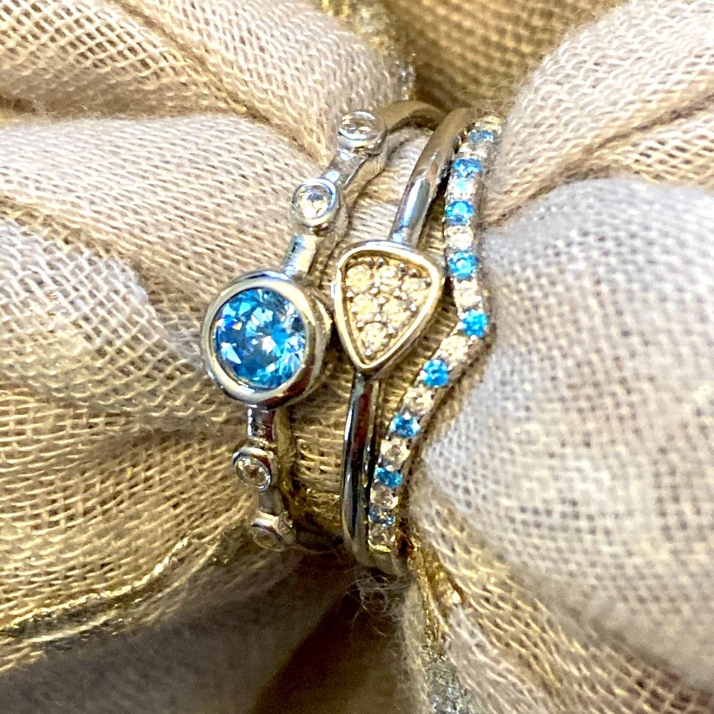SALE Sterling silver stackable rings!